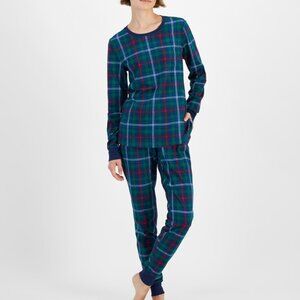 #106. Holiday Lane Women's Family Plaid Cotton Matching Family Pajamas Set